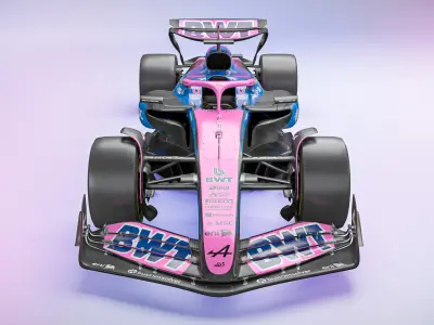 F1 Alpine A525 2025 3D model