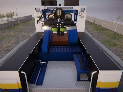 kenworth-t-800 Low-poly 3D model