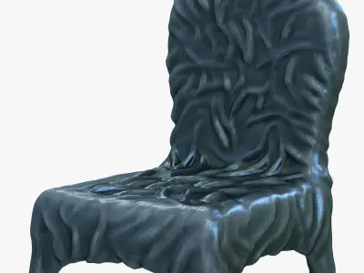 baxter STROMBOLI chair 3D model