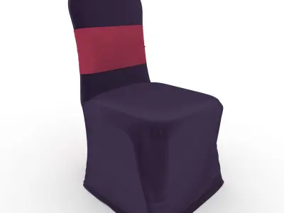 Banquet Chair 48 3D model purchase