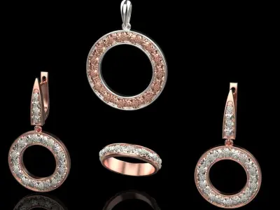 Grape full set 3D print model