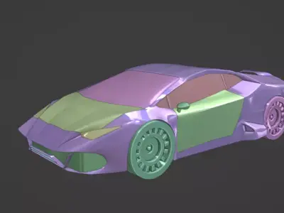 Lamborghini 3D Model 3D model