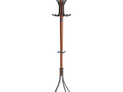 Coat Rack Stand 3D model