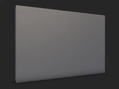 Crumbly Rock Wall Architecture 3D model