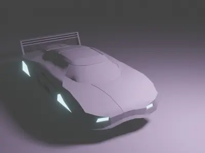 Agera R cyberpnk 3D model