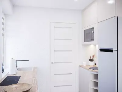 Two-storey Building 2019 3D Scene 3D model