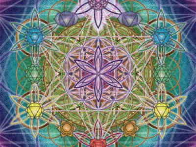 works spiral of gold 3D model