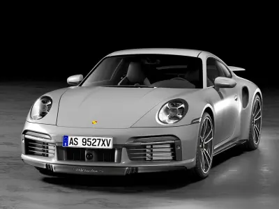 Porsche 911 Turbo S 3D model