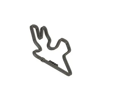 Lusail F1 Racing Track 2025 3D print model