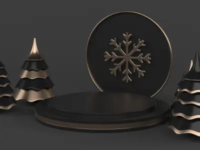 Christmas Decoration 3D model 4
