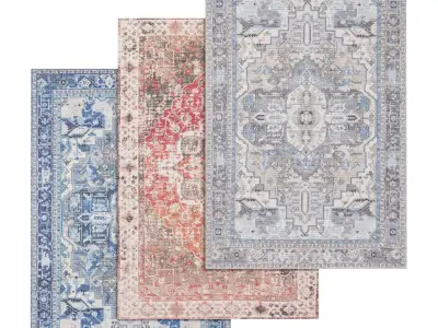 Rug Set 438 3D model