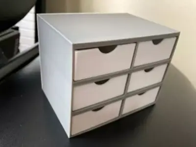 Mini Drawers 3D model