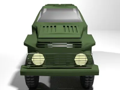 Armoured Car - 1st WIN 3D model
