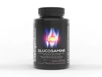 Protein Powder 3D model