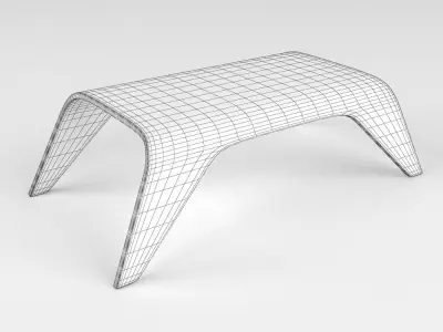 Coffee Table 006 3D model