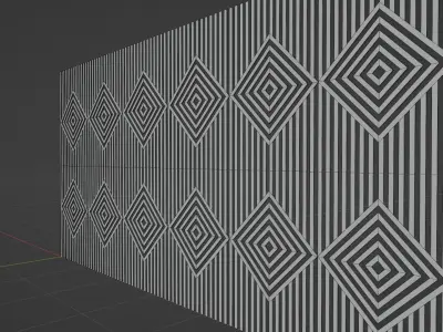 Wall wood seamless set2 V06 3D model