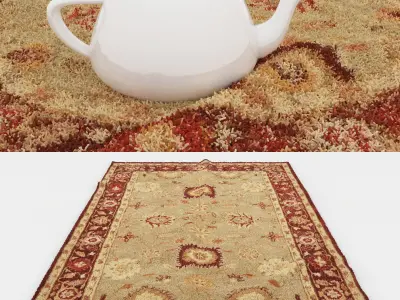Rugs No 5 Low-poly 3D model