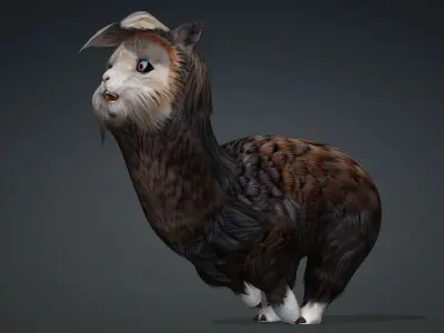 Alpaca-A3 3D model