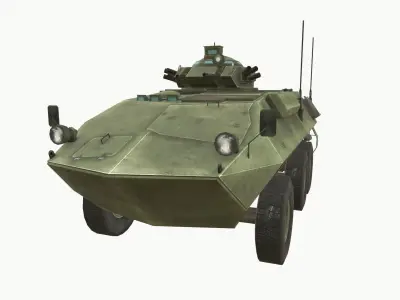 Grizzly CP Low-poly 3D model