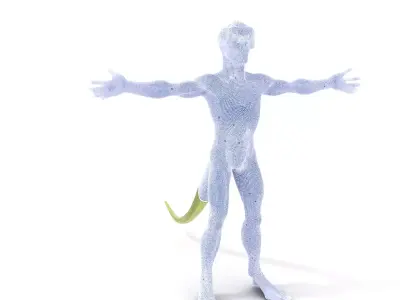 Lizard Humanoid Alien Model Pack Low-poly 3D model