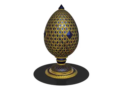 Egg FABERGE R2 3D model