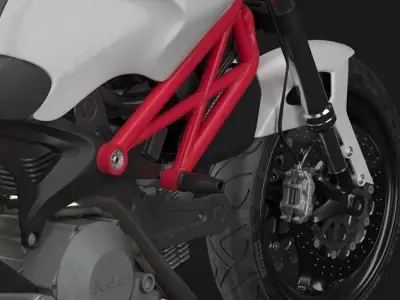 Ducati Monster 696 3D model