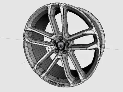 Wheels CLR Racing 21 3D model