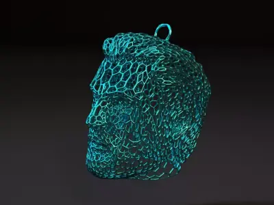 Captain America Christmas tree decoration 3D print model