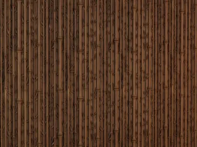 3d Wall 03 Bamboo 3D model