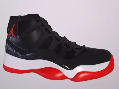NIKE AIR JORDAN 11 SHOES PBR Low-poly 3D model