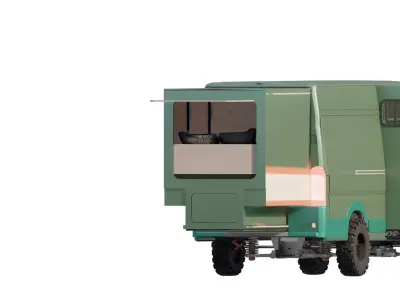 Converted Van 3D model