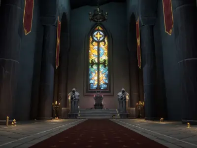 Stylized Dungeons - 3D Low Poly Pack for Unity and Unreal Engine Low-poly 3D model