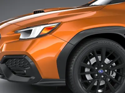 Subaru WRX 2022 3D model