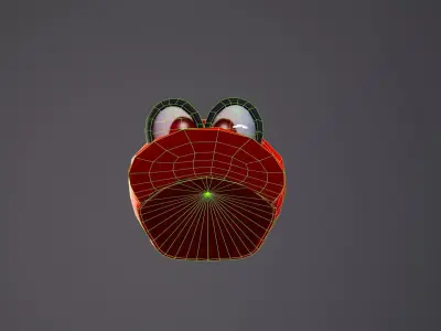 Man hat Mario Odyssey  character game ready low poly Low-poly 3D model