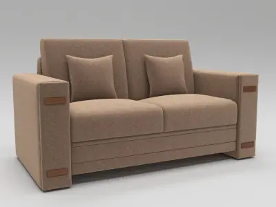 Modern luxury sofa 3D model