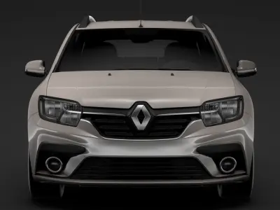 Renault Logan MCV 2020 3D model