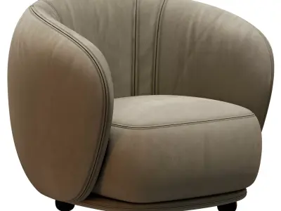 Rene Armchair  Meridiani 3D model
