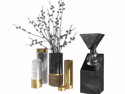 Gardeco MUSES THALIA BRONZE sculpture 3d model 3D model