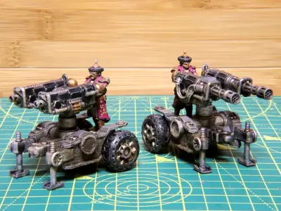 Exalted Scions -  Trekpaard Flame Tank 3D print model