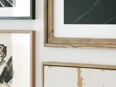 Gallery Wall 137 3D model