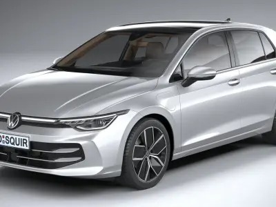 Volkswagen Golf 2024 3D model