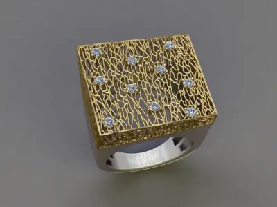 Fusion Ring  3D print model