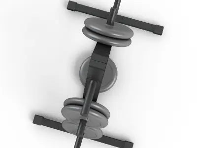 Weight Plate Tree  3D model