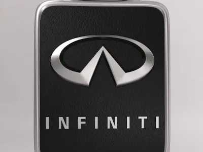 Infiniti car logo keychain 3d model  3D model