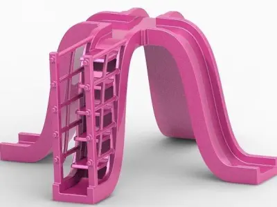 Stylish Kids Outdoor Play 3D print model