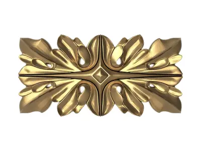  decorative pattern ready for 3D printing 3D model