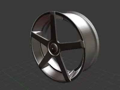 ABS 355 Rim high poly 3D model