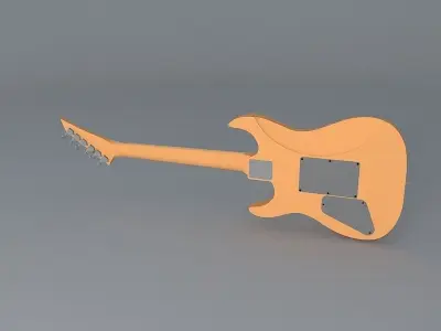 Charvel Contemporary Spectrum guitar Free 3D model