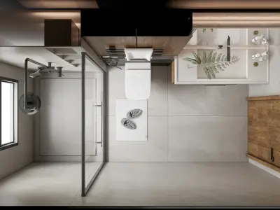 Bathroom 68 3D model