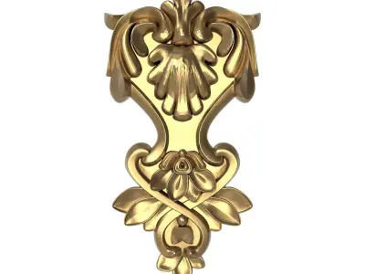  decorative pattern ready for 3D printing 3D model 123